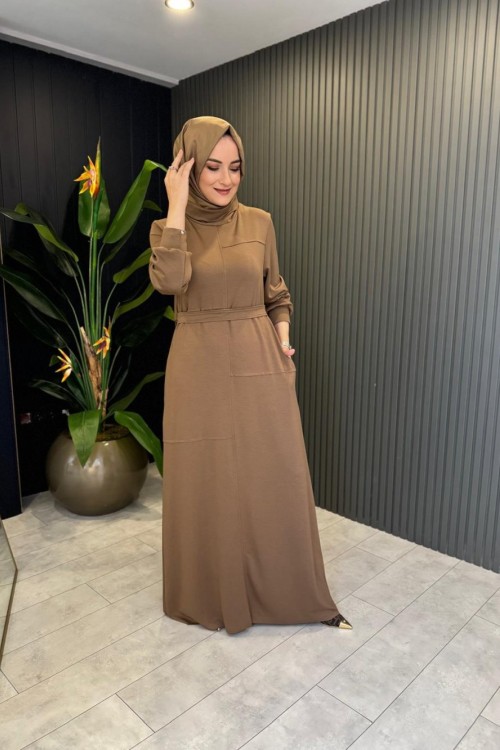 Oysho Elbise Camel