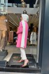 Krep Ceket Pembe