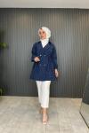Kupra Benatu Ceket Lacivert