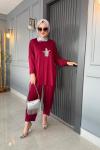 Beymen Pantolonu Takım Bordo